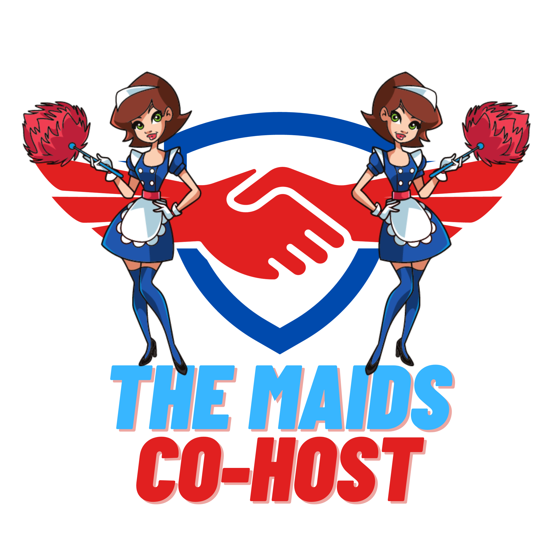 THE MAIDS CO HOST LOGO TRANSPARENT
